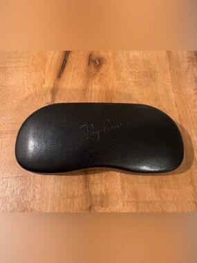 Ray-Ban Black Leather Eyewear Case